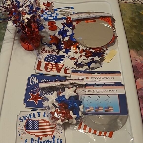 4th of July  Decorations Bundle - Picture 1 of 9